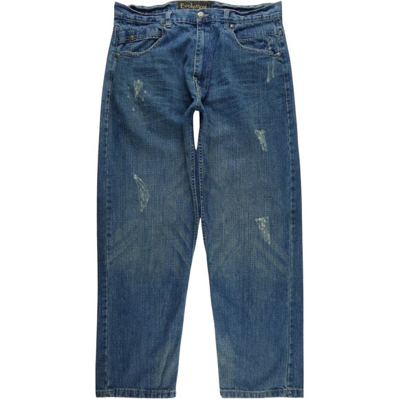 Evolution in Design Baggy Loose Jeans Mens 38 A133 - Picture 1 of 6